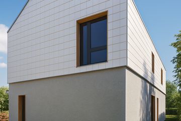  Projekt domu House x21 technologia HBE (WRG1102) - projekt domu parterowego z poddaszem - Zdjęcie 4