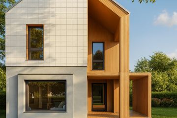  Projekt domu House x21 technologia HBE (WRG1102) - projekt domu parterowego z poddaszem - Zdjęcie 5