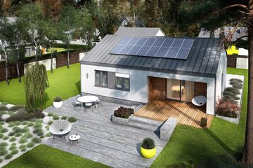  Projekt domu Mini 3 PLUS energo plus (WRC2796) - projekt domu parterowego - Zdjęcie 3