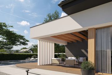  Projekt domu NewHouse 713 (KRZ1055) - projekt domu parterowego - Zdjęcie 8