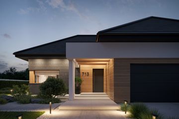  Projekt domu NewHouse 713 (KRZ1055) - projekt domu parterowego - Zdjęcie 11