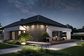  Projekt domu NewHouse 713 (KRZ1055) - projekt domu parterowego - Zdjęcie 14