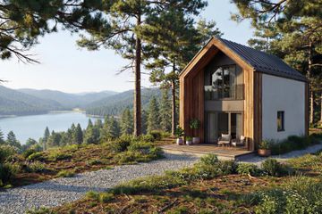  Projekt domu Jaskółka 2 (GDE1033) - projekt domu parterowego z poddaszem - Zdjęcie 4