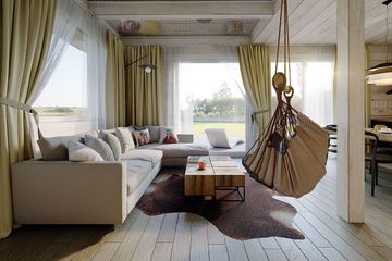  Projekt domu Erna drewniana (BSE1222) - projekt domu parterowego z poddaszem - Zdjęcie 5