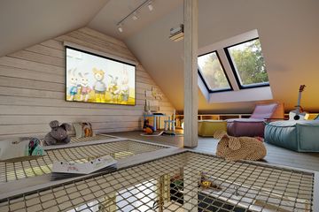  Projekt domu Erna drewniana (BSE1222) - projekt domu parterowego z poddaszem - Zdjęcie 7