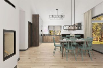 Projekt domu KA191 SZ - parterowy dom o powierzchni 106,12 m², dach dwuspadowy - ujęcie 3