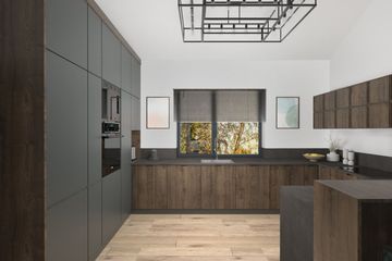 Projekt domu KA191 SZ - parterowy dom o powierzchni 106,12 m², dach dwuspadowy - ujęcie 4
