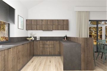Projekt domu KA191 SZ - parterowy dom o powierzchni 106,12 m², dach dwuspadowy - ujęcie 6