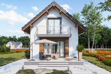  Projekt domu Longinus Sto Sol (1805) (KRD2922) - projekt domu parterowego z poddaszem - Zdjęcie 5