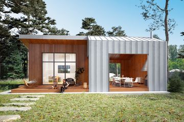  Projekt domu letniskowego Śmiałek dr-S (BSA2334) - projekt domu letniskowego parterowego - Zdjęcie 5