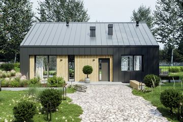  Projekt domu PióroArchitekci – 23 (KZN1012) - projekt domu parterowego - Zdjęcie 5