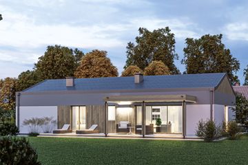  Projekt domu D292A (WAI1446) - projekt domu parterowego - Zdjęcie 3