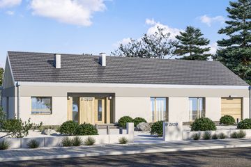  Projekt domu D292D - wersja drewniana (WAI1453) - projekt domu parterowego - Zdjęcie 1