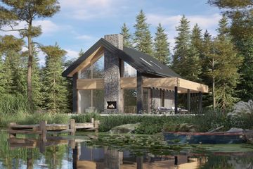  Projekt domu NewHouse 757 (KRZ1056) - projekt domu parterowego z poddaszem - Zdjęcie 1