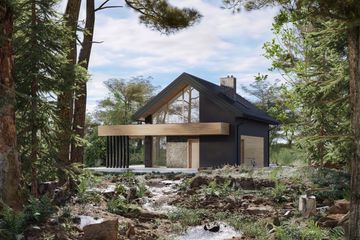  Projekt domu NewHouse 757 (KRZ1056) - projekt domu parterowego z poddaszem - Zdjęcie 4