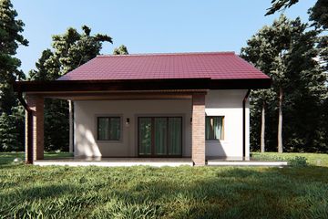  Projekt domu uA183 (WCB1398) - projekt domu parterowego z poddaszem - Zdjęcie 5