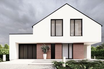  Projekt domu uA244 (WCB1399) - projekt domu parterowego z poddaszem - Zdjęcie 2