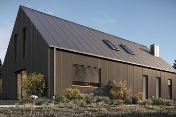  Projekt domu uA76v6 (WCB1400) - projekt domu parterowego z poddaszem - Zdjęcie 3