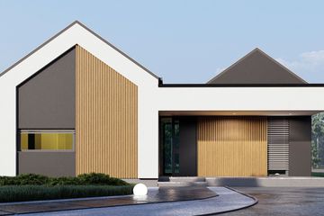  Projekt domu uA312 (WCB1401) - projekt domu parterowego - Zdjęcie 4