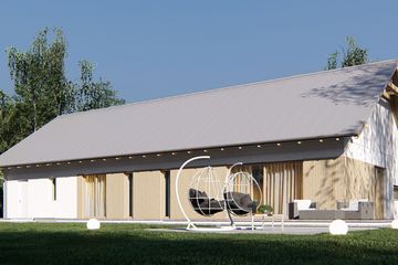  Projekt domu uA76v8 (WCB1404) - projekt domu parterowego - Zdjęcie 4