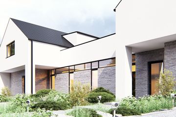  Projekt domu uA303 (WCB1405) - projekt domu parterowego z poddaszem - Zdjęcie 2