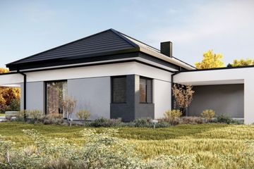 Projekt domu uA65v4 (WCB1406) - projekt domu parterowego - Zdjęcie 2