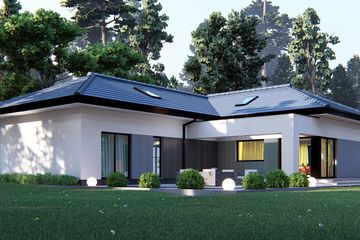  Projekt domu uA251 (WCB1407) - projekt domu parterowego - Zdjęcie 4