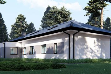  Projekt domu uA251 (WCB1407) - projekt domu parterowego - Zdjęcie 5