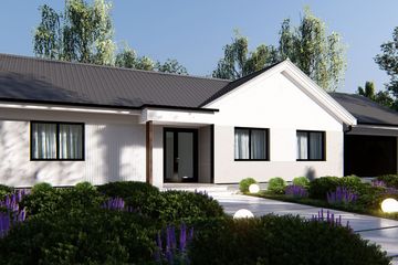  Projekt domu uA231 (WCB1408) - projekt domu parterowego - Zdjęcie 1