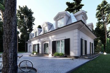  Projekt domu uA247 (WCB1410) - projekt domu parterowego z poddaszem - Zdjęcie 2