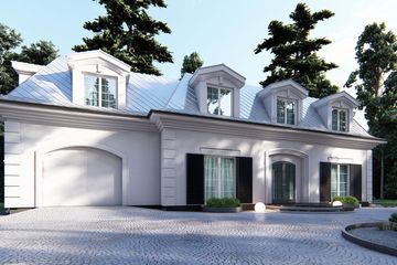  Projekt domu uA247 (WCB1410) - projekt domu parterowego z poddaszem - Zdjęcie 5