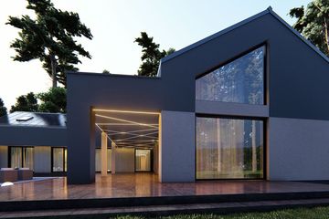  Projekt domu uA221 (WCB1412) - projekt domu parterowego - Zdjęcie 1