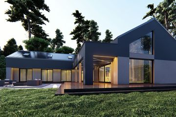  Projekt domu uA221 (WCB1412) - projekt domu parterowego - Zdjęcie 2