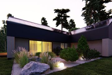  Projekt domu uA221 (WCB1412) - projekt domu parterowego - Zdjęcie 4