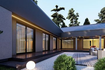  Projekt domu uA221 (WCB1412) - projekt domu parterowego - Zdjęcie 5