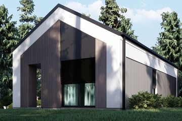  Projekt domu uA315 (WCB1413) - projekt domu parterowego - Zdjęcie 4