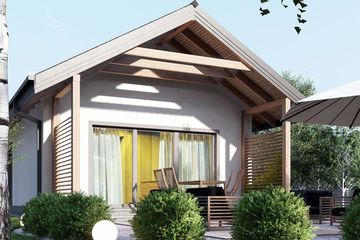  Projekt domu uA315v1 (WCB1414) - projekt domu parterowego - Zdjęcie 2