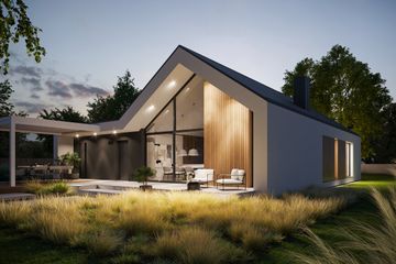  Projekt domu NewHouse 719 (KRZ1057) - projekt domu parterowego - Zdjęcie 2