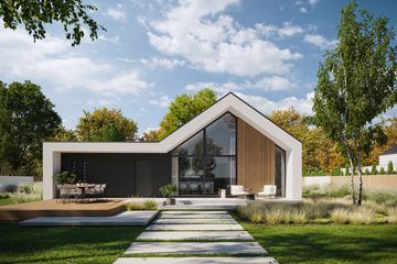  Projekt domu NewHouse 719 (KRZ1057) - projekt domu parterowego - Zdjęcie 4