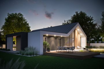  Projekt domu NewHouse 719 (KRZ1057) - projekt domu parterowego - Zdjęcie 12