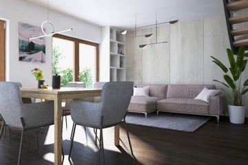  Projekt domu Jarkowo aa 70 (KRP2639) - projekt domu parterowego z poddaszem - Zdjęcie 3