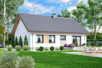  Projekt domu Mokka 16 (WOF1179) - projekt domu parterowego - Zdjęcie 4