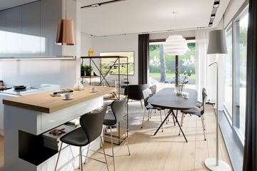  Projekt domu D21-X6 G1 (WSA1001) - projekt domu parterowego z poddaszem - Zdjęcie 9