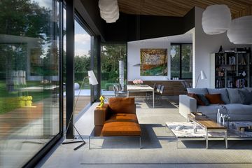 Projekt domu D21-18A G2 - parterowy dom o powierzchni 185,35 m², dach płaski - ujęcie 15