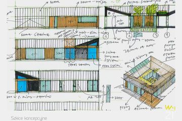 Projekt domu D21-18A G2 - parterowy dom o powierzchni 185,35 m², dach płaski - ujęcie 7