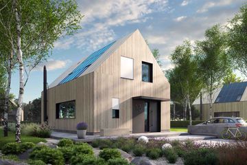  Projekt domu D21-13 (WSA1003) - projekt domu parterowego z poddaszem - Zdjęcie 4