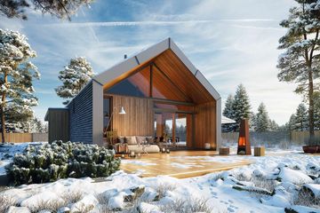  Projekt domu D21-3B (WSA1005) - projekt domu parterowego - Zdjęcie 4