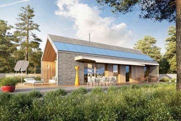  Projekt domu D21-3B (WSA1005) - projekt domu parterowego - Zdjęcie 3