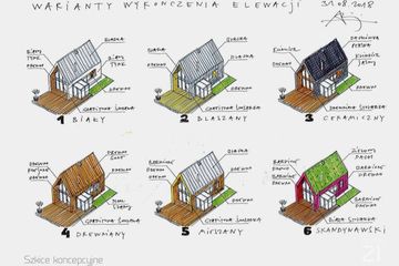  Projekt domu D21-1B (WSA1010) - projekt domu parterowego z poddaszem - Zdjęcie 4