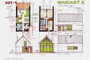  Projekt domu D21-1B (WSA1010) - projekt domu parterowego z poddaszem - Zdjęcie 5